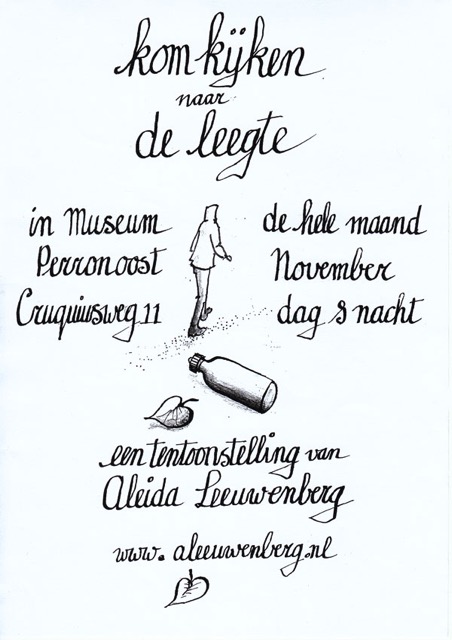 1 november t/m eind december 2016: tentoonstelling Aleida Leeuwenberg