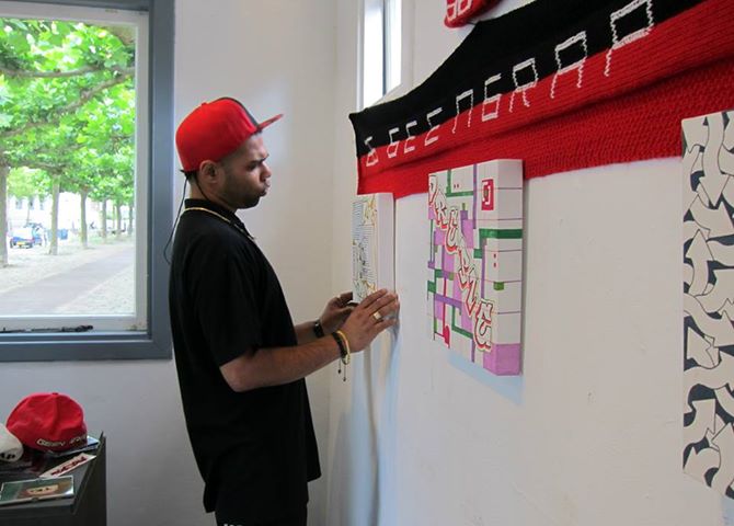 Graffiti een tentoonstelling over taggen in de jaren negentig.  12 t/m 15 juli