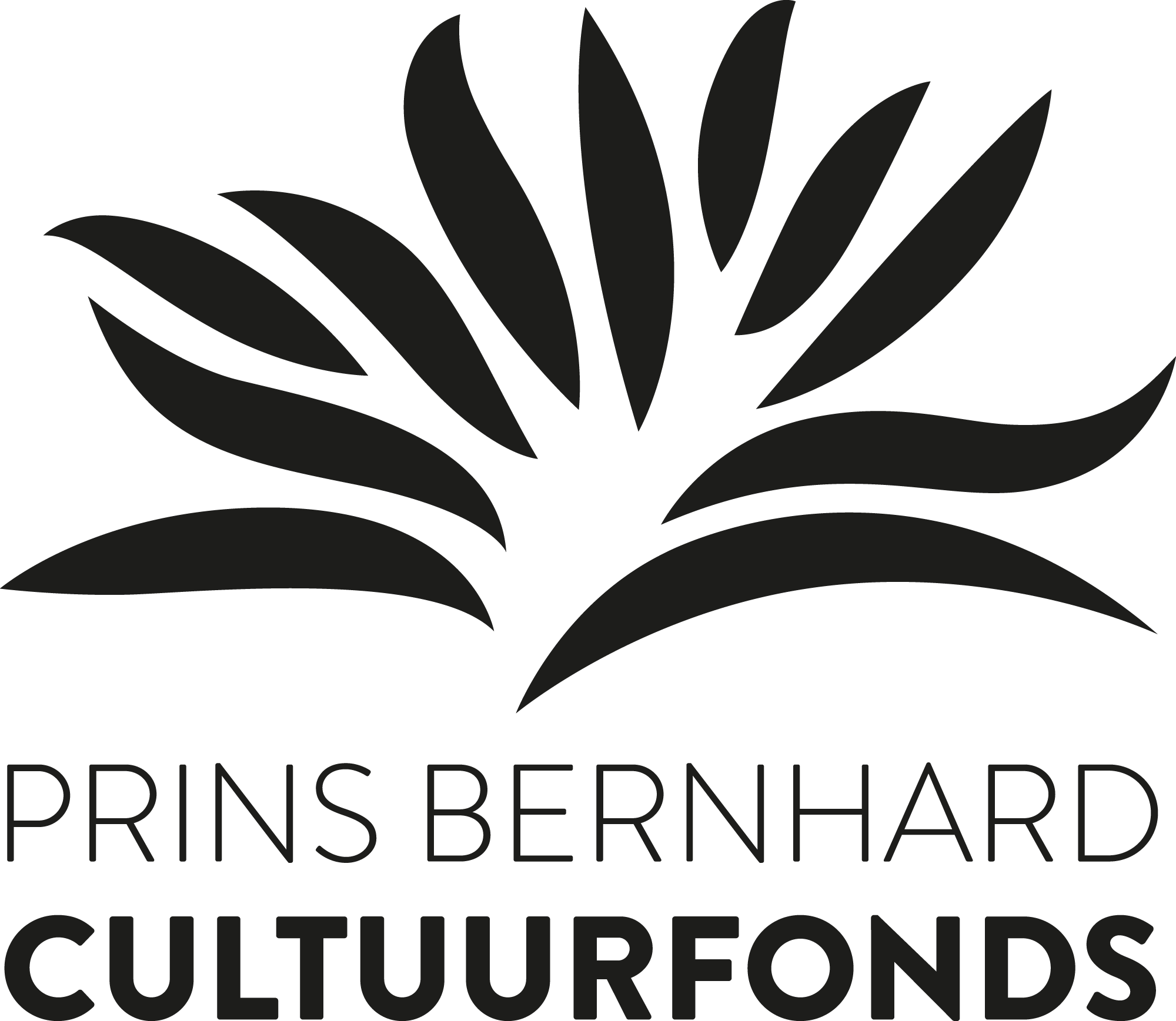 Prins Bernhard Cultuurfonds - zwart